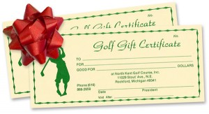 North Kent Golf Certificate